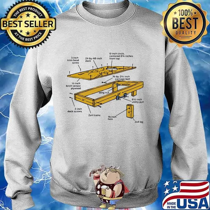 Official cornhole board designs s Sweater