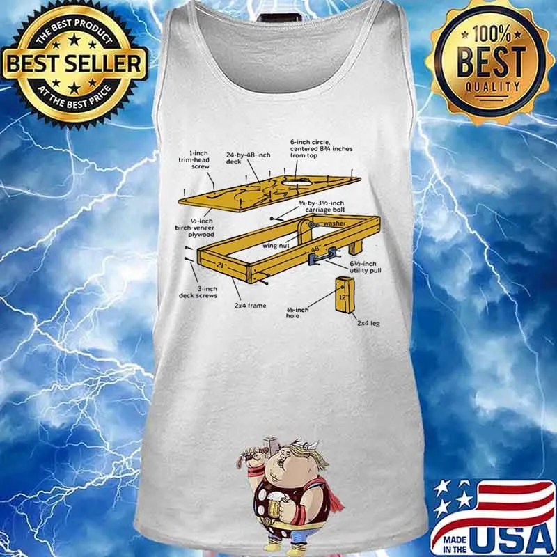 Official cornhole board designs s Tank top