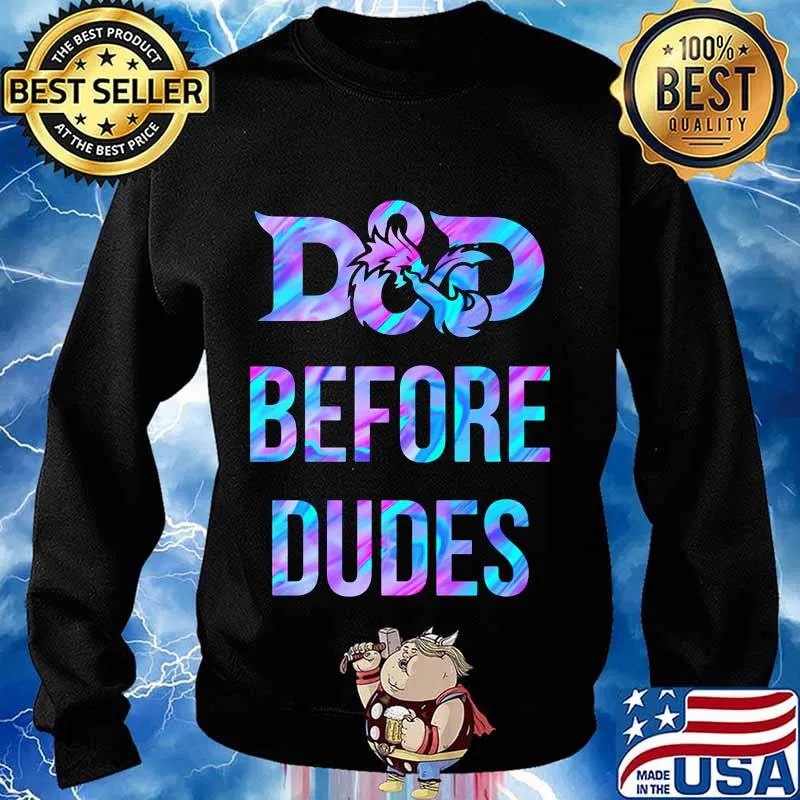 Official d&d before dudes hologram s Sweater