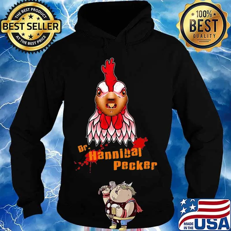 Official dr. Hannibal pecker rooster s Hoodie