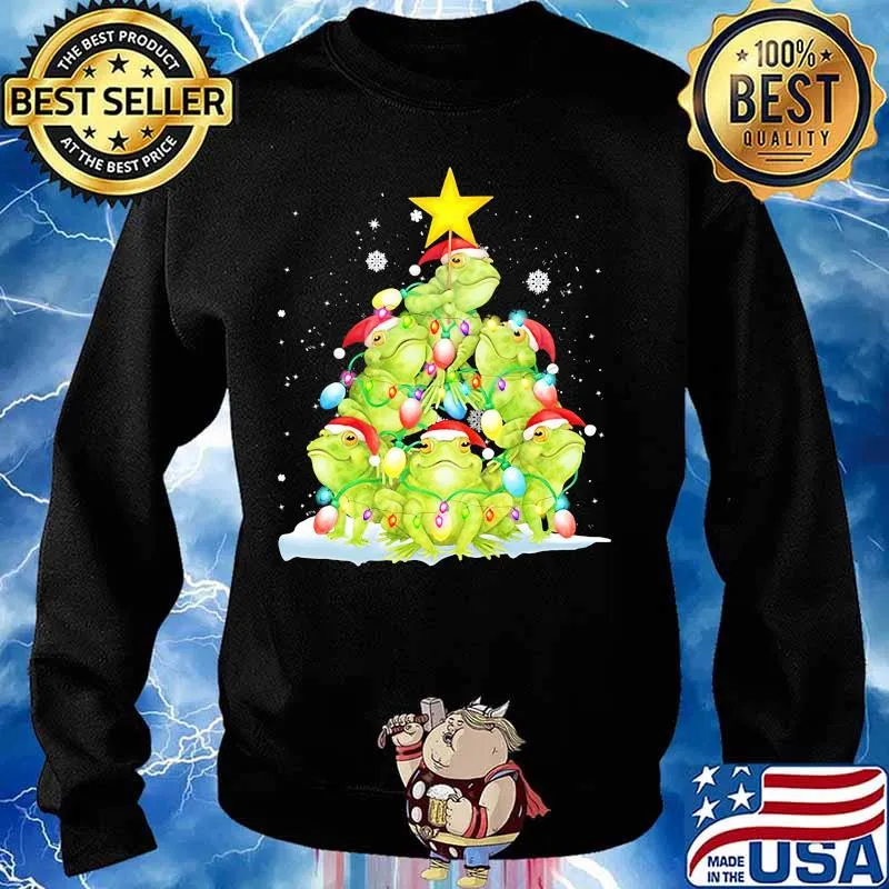 Official Frog Christmas Pine Tree s Sweater
