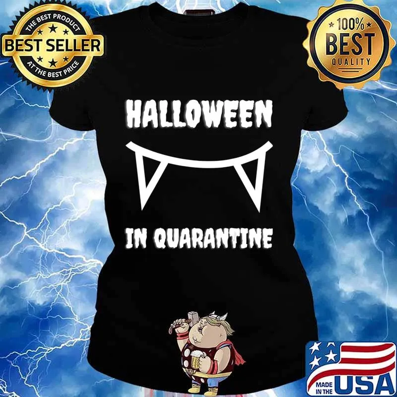 Official Halloween in quarantine T-Shirt Ladies tee