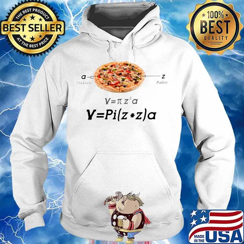 Official pizza math pi s Hoodie