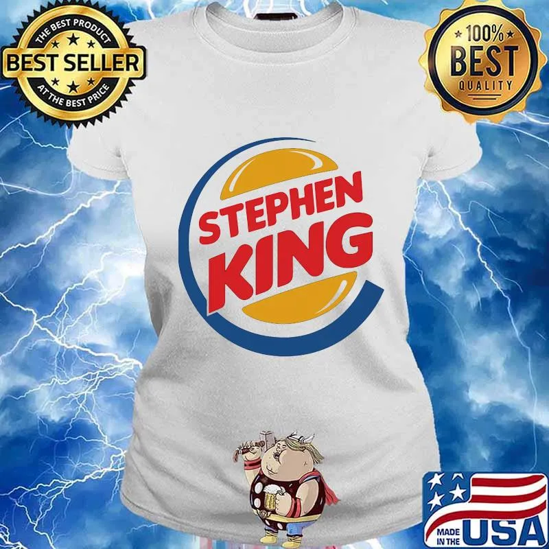 Official stephen king logo s Ladies tee