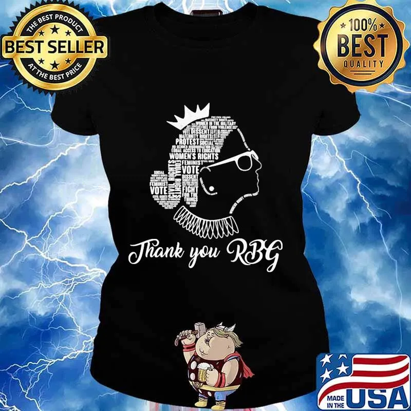Official thank you rbg queen s Ladies tee