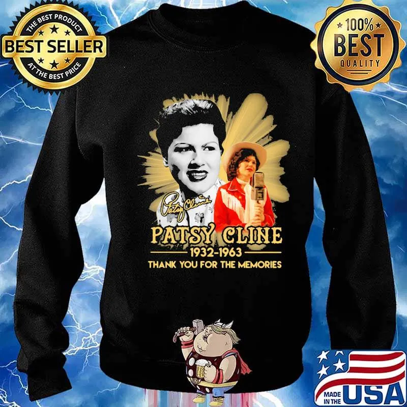 Patsy cline 1932 1963 thank for the memories signature s Sweater