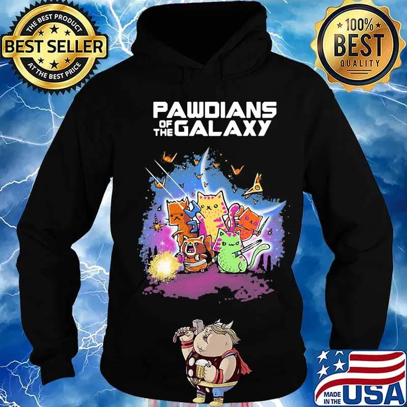 Pawdians of the galaxy cats s Hoodie