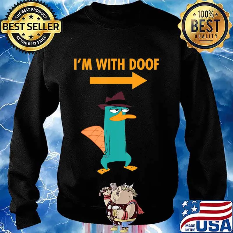 Phineas and Ferb Candace Against the Universe I'm With Doof T-Shirt Sweater