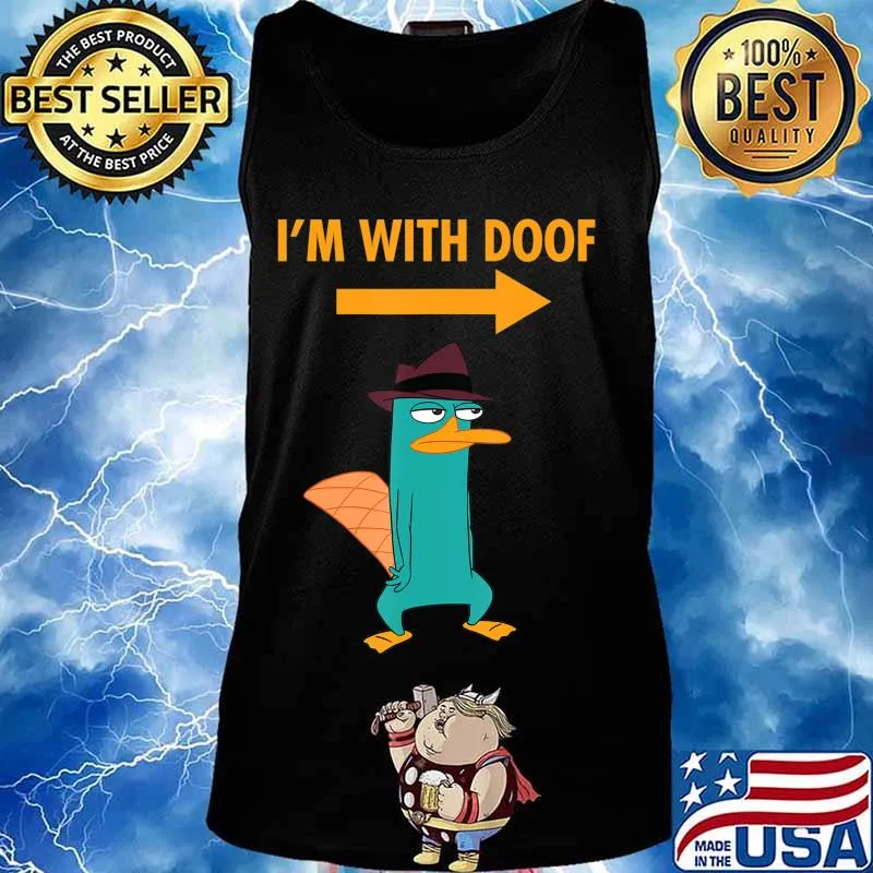 Phineas and Ferb Candace Against the Universe I'm With Doof T-Shirt Tank top