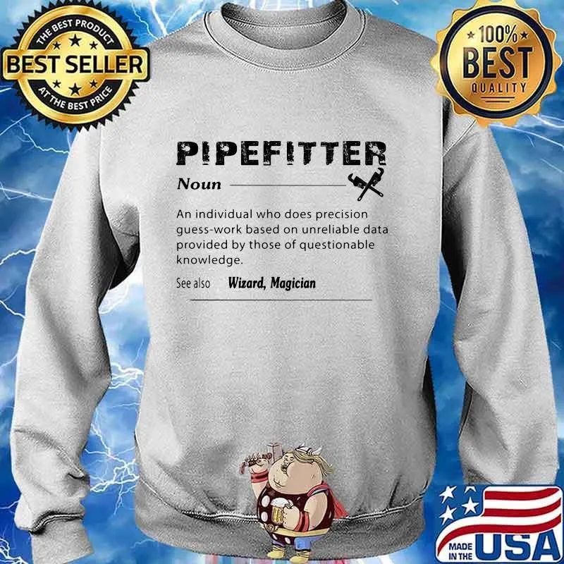 Pipefitter noun see also wizard magician s Sweater