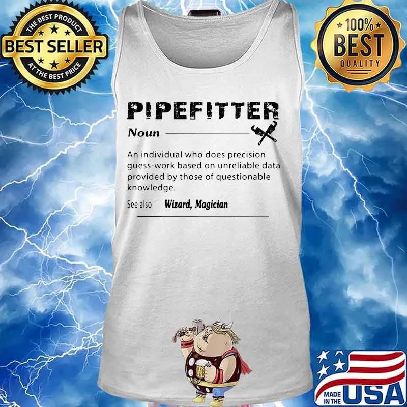 Pipefitter noun see also wizard magician s Tank top