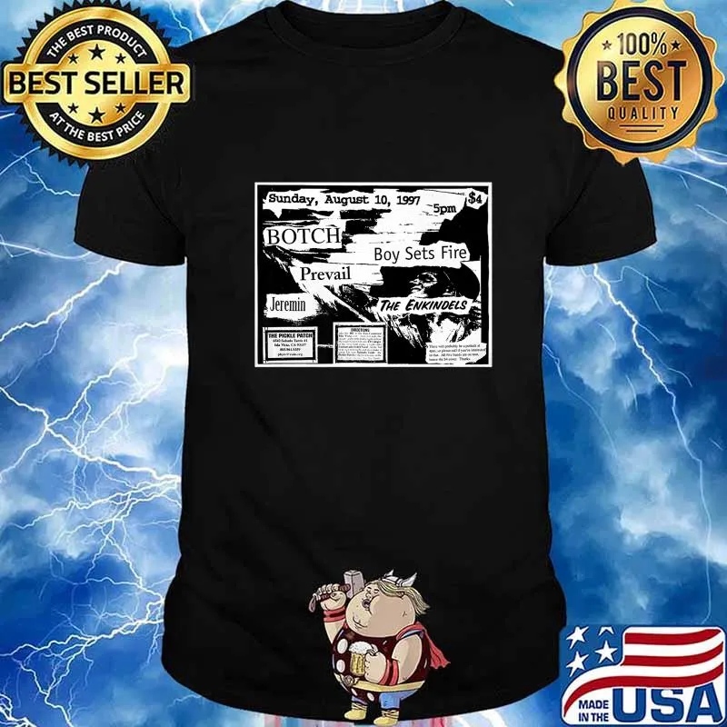 Prevail, Botch, Boy Sets Fire, Jeremin, The Enkindels Premium T-Shirt
