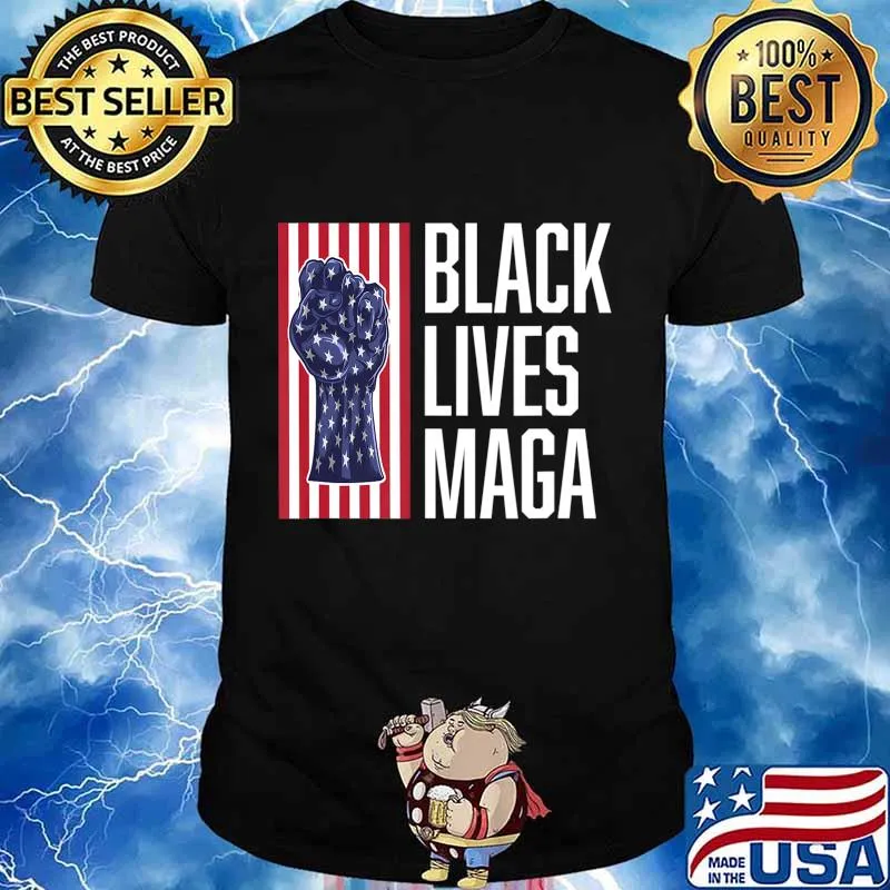 Pro-Trump Black Lives MAGA T-Shirt