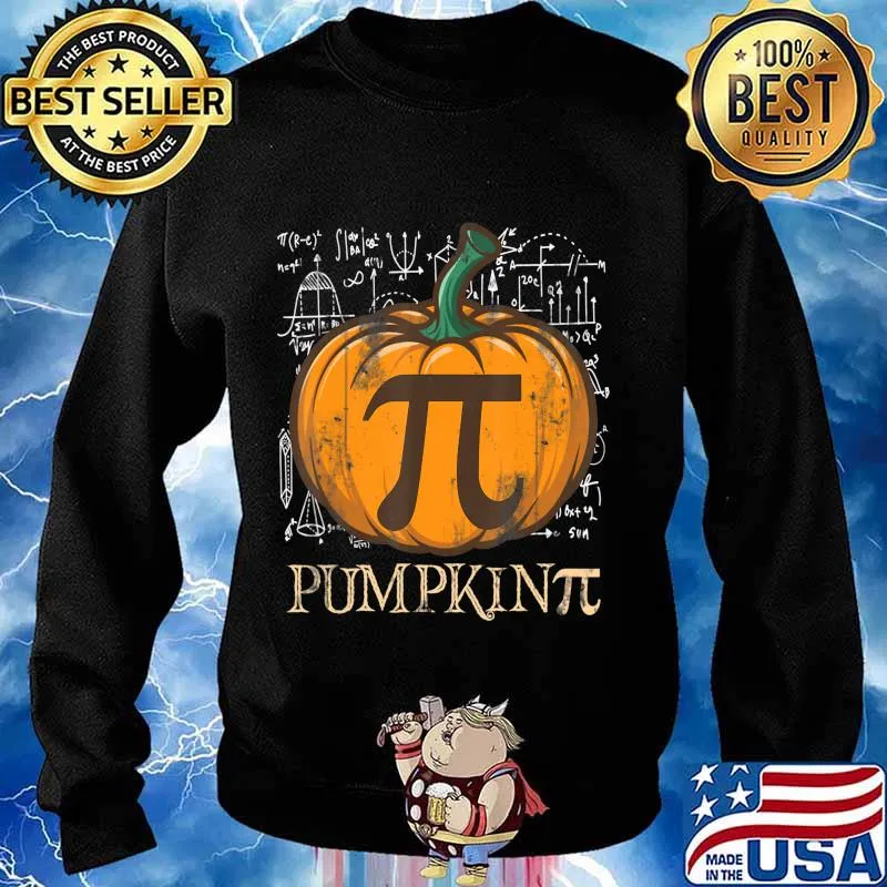 Pumpkin Pi Halloween T-Shirt Sweater