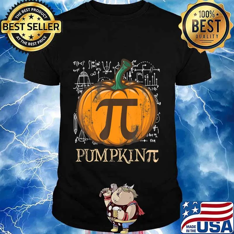 Pumpkin Pi Halloween T-Shirt