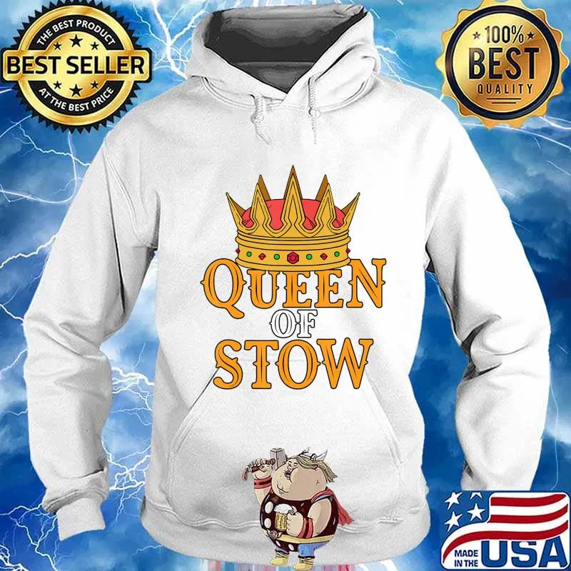 Queen of Stow Swagazon Stowers Associate Pride Stowing Rate T-Shirt Hoodie