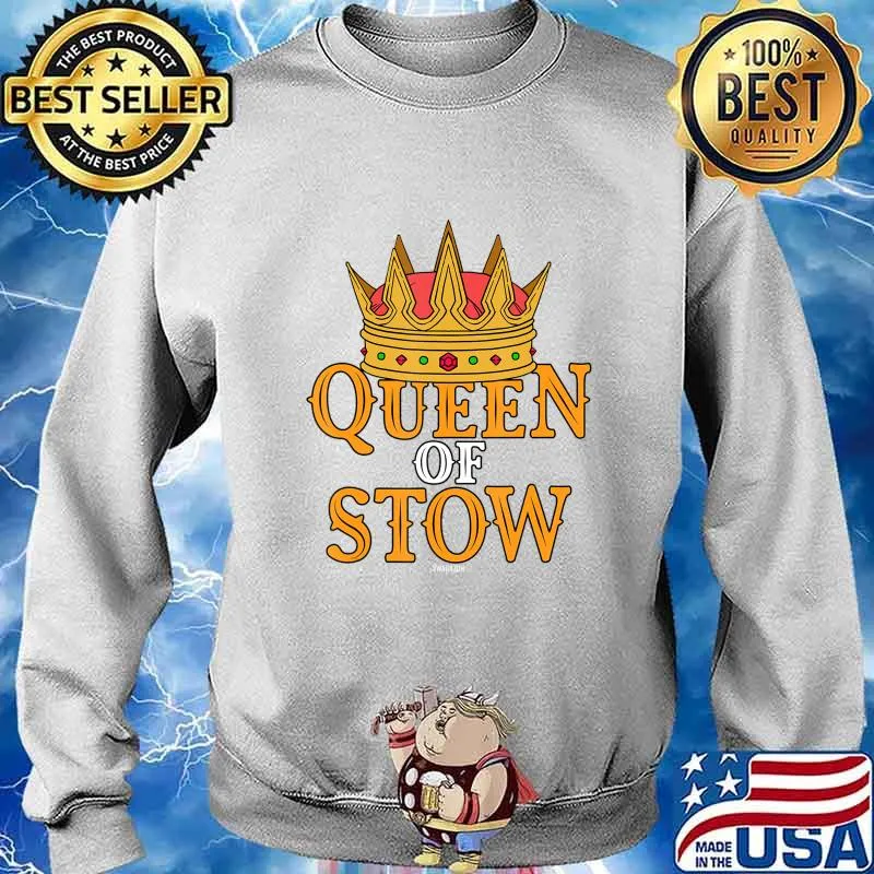 Queen of Stow Swagazon Stowers Associate Pride Stowing Rate T-Shirt Sweater