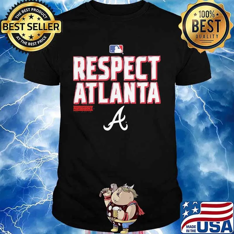Respect atlanta alabama crimson tide baseball shirt