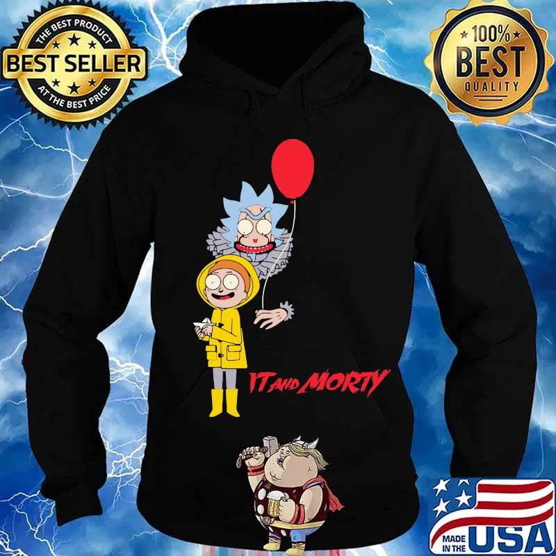 Rick and morty it and morty halloween s Hoodie