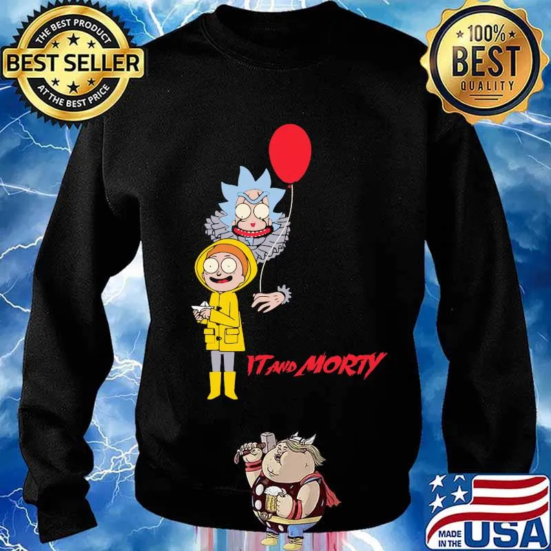 Rick and morty it and morty halloween s Sweater