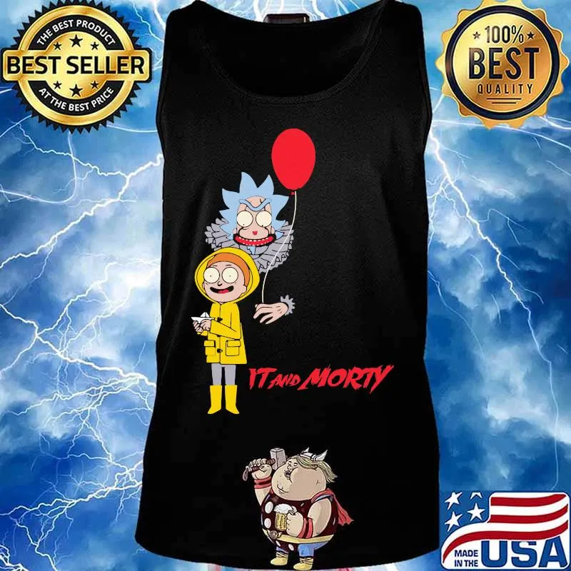 Rick and morty it and morty halloween s Tank top
