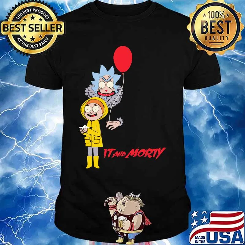Rick and morty it and morty halloween shirt