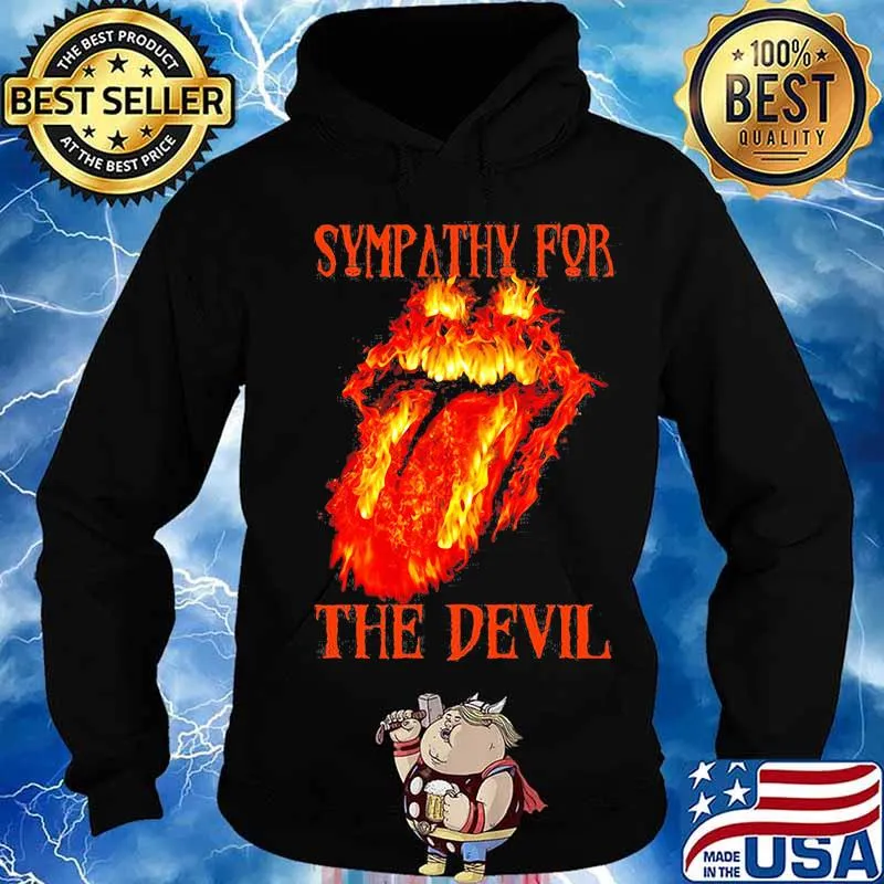 Rolling stone sympathy for the devil fire s Hoodie