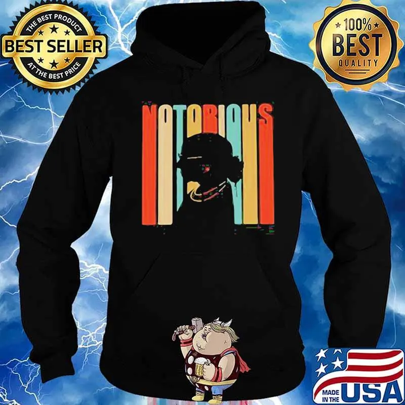 Ruth bader ginsburg notorious vintage retro s Hoodie