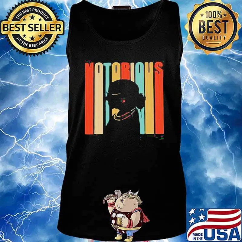 Ruth bader ginsburg notorious vintage retro s Tank top