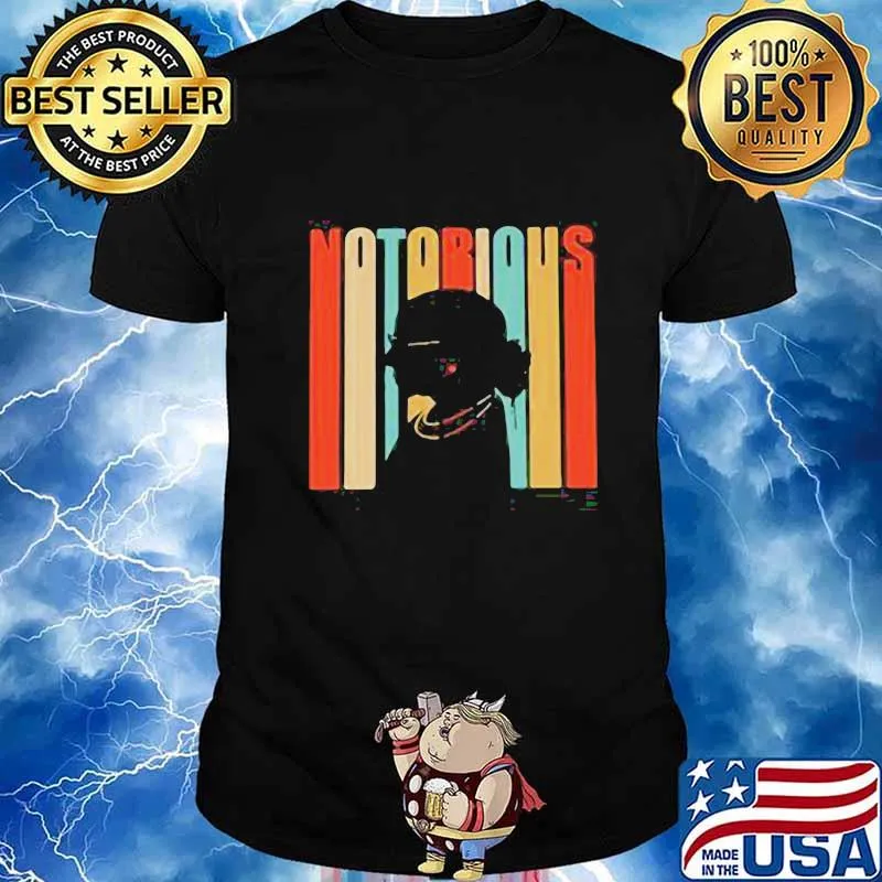 Ruth bader ginsburg notorious vintage retro shirt