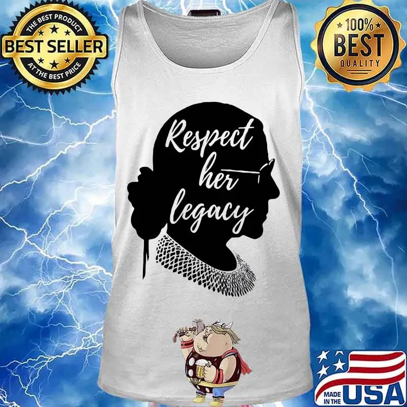 Ruth bader ginsburg respect her legacy s Tank top