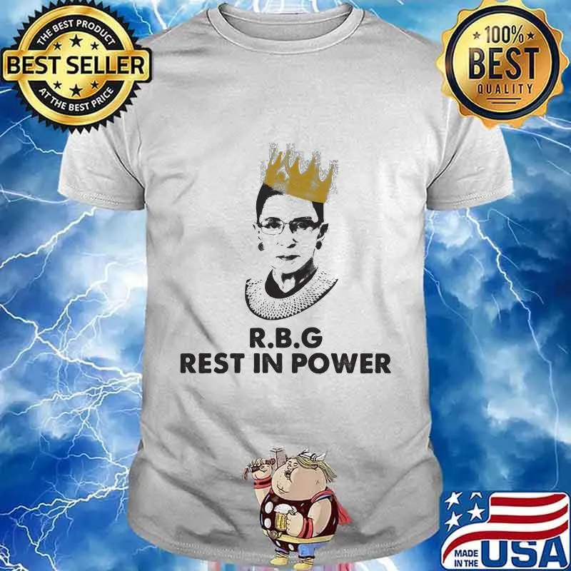 Ruth bader ginsburg rest in power shirt