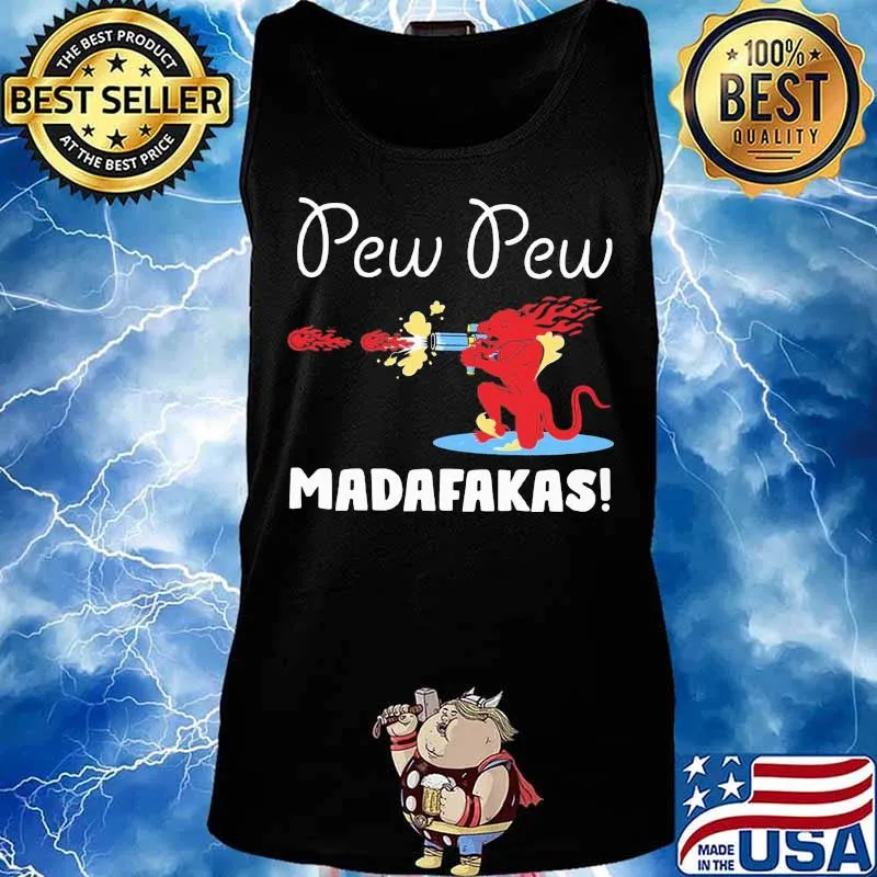 Satan pew pew madafakas s Tank top