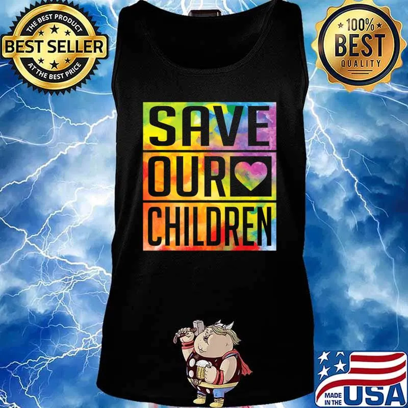 Save Our Children Awareness Human Trafficking T-Shirt Tank top