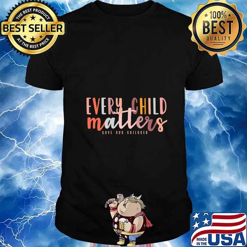 Save Our Children Every Child Matters Trafficking Awareness Premium T-Shirt