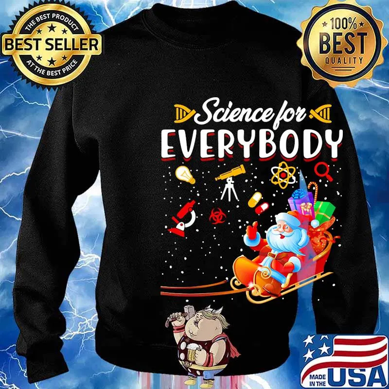 Science for everybody santa gift merry christmas s Sweater