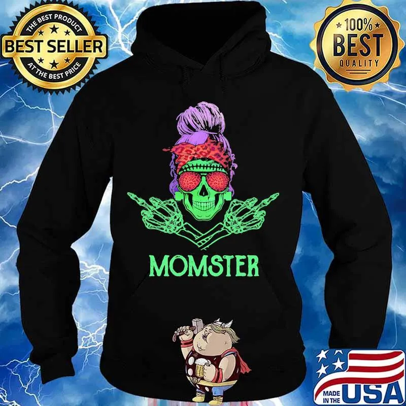 Skull glasses momster classic s Hoodie