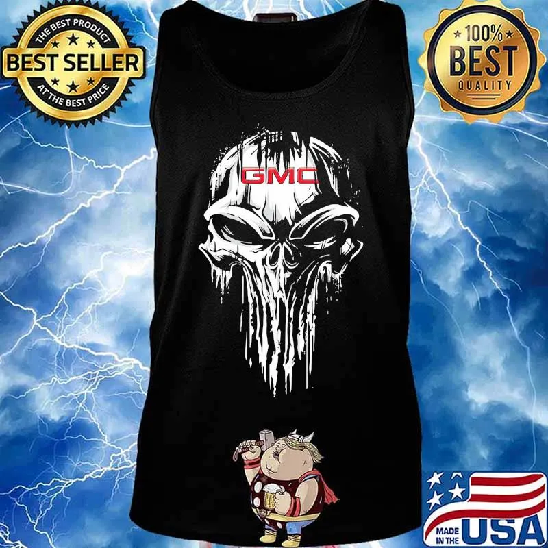 Skull gmc logo halloween s Tank top