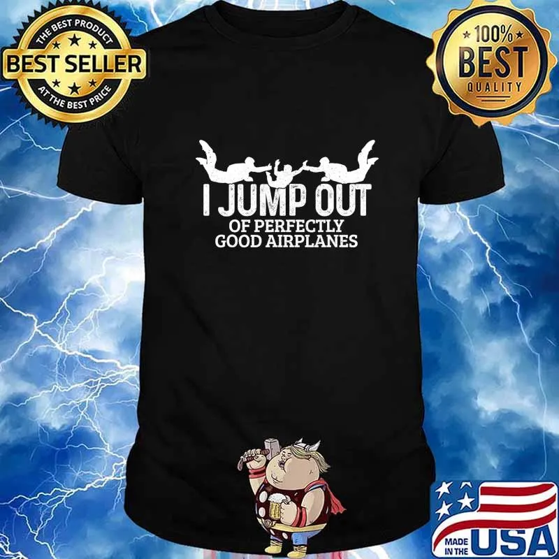 Skydiving Parachuting Sky Dive Funny Skydiver Gift T-Shirt