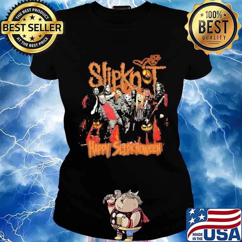 Slipknot band happy slipknoween halloween s Ladies tee