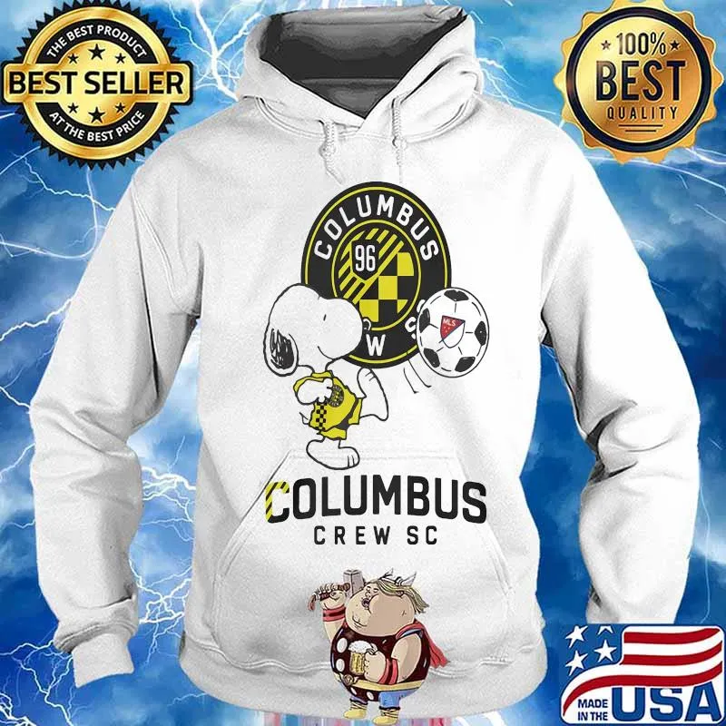 Snoopy columbus crew sc soccer s Hoodie