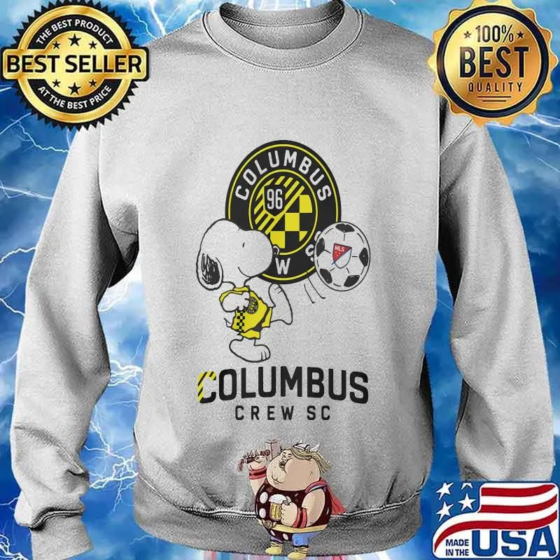 Snoopy columbus crew sc soccer s Sweater