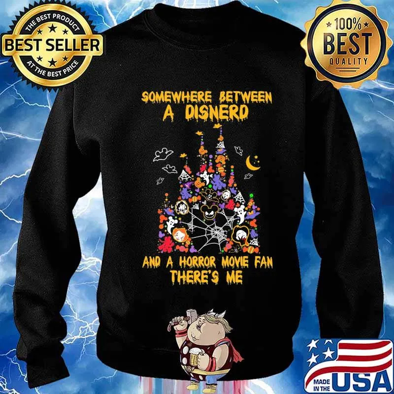 Somewhere between a disnerd and a horror movie fan there's me s Sweater