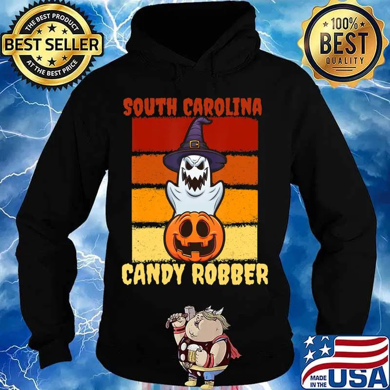 South Carolina Candy Robber Halloween Trick or Treat Party T-Shirt Hoodie