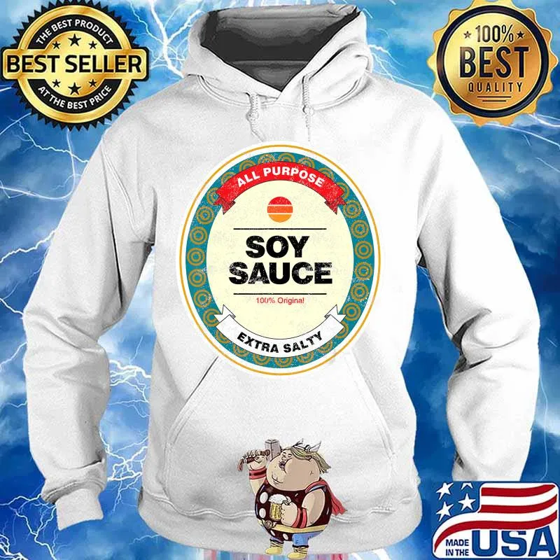 Soy Sauce Funny Halloween Costume T-Shirt Hoodie