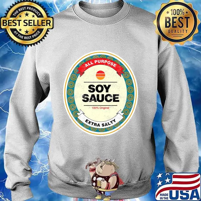 Soy Sauce Funny Halloween Costume T-Shirt Sweater