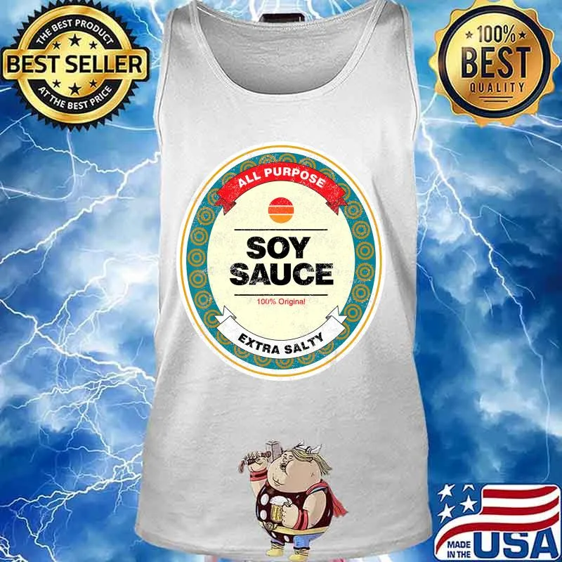 Soy Sauce Funny Halloween Costume T-Shirt Tank top