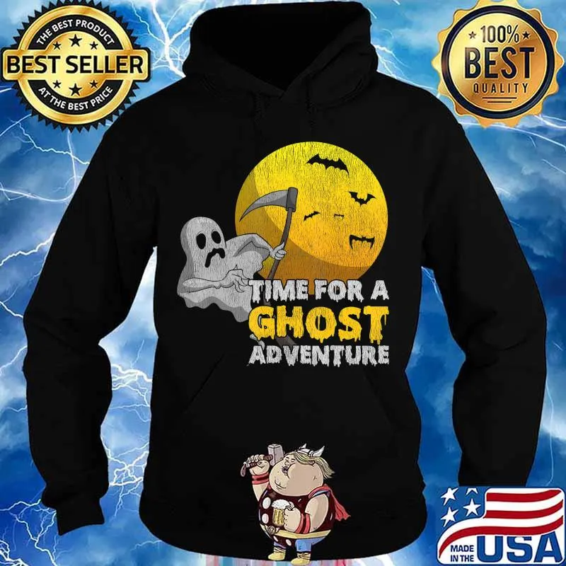 Spooky Ghost Hunter Gift Day Of The Death Halloween T-Shirt Hoodie