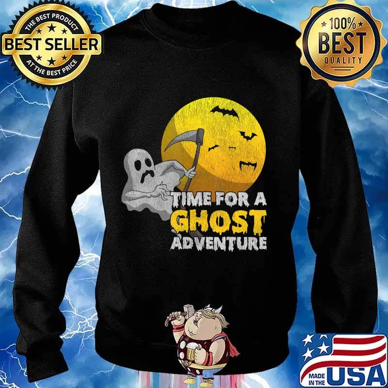 Spooky Ghost Hunter Gift Day Of The Death Halloween T-Shirt Sweater