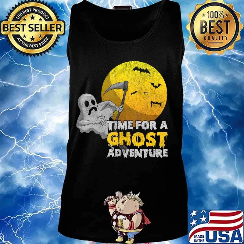 Spooky Ghost Hunter Gift Day Of The Death Halloween T-Shirt Tank top